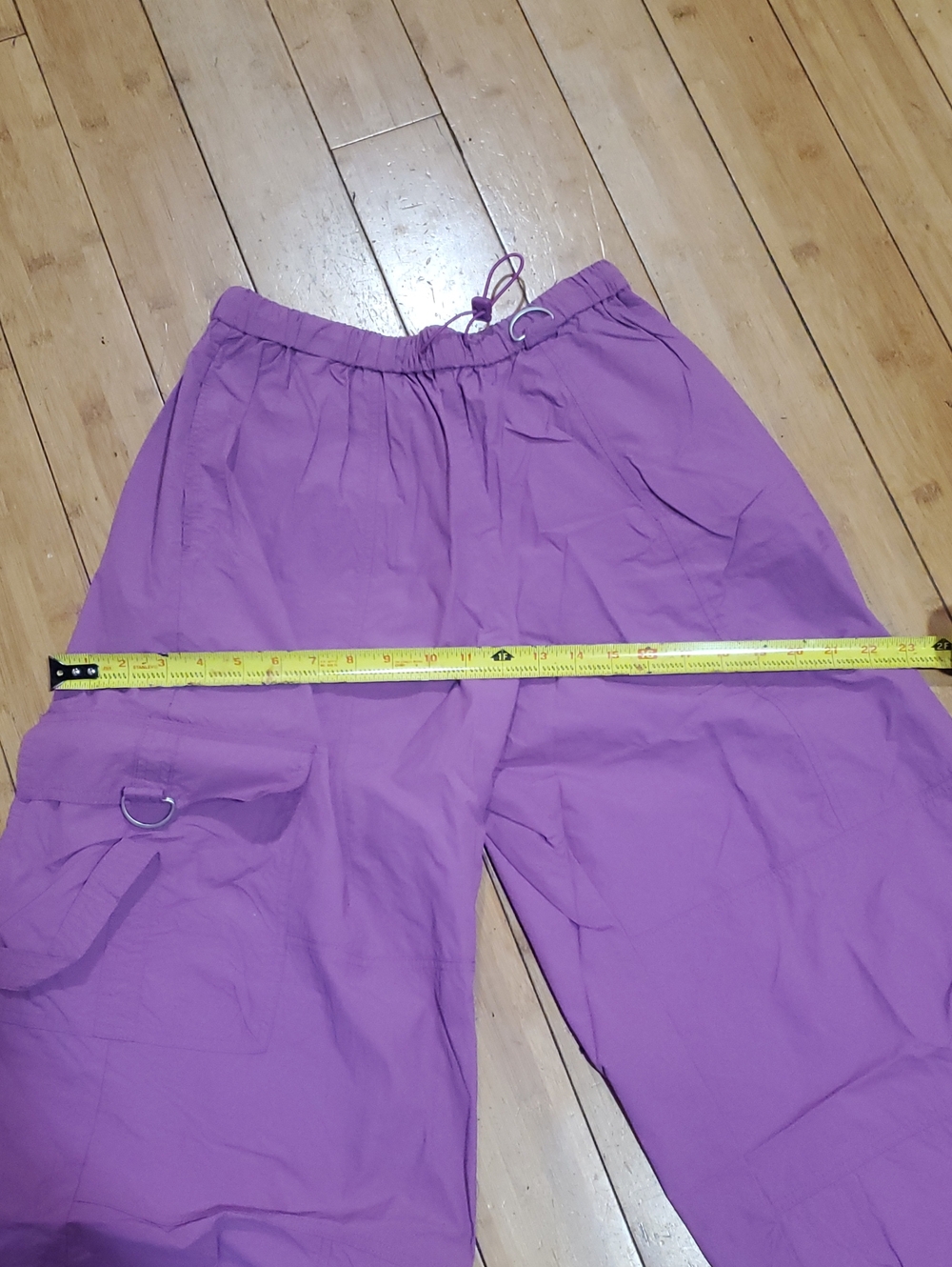 Urban Outfitters Purple Small Cargo Jogger Trousers - Picture 8 of 10